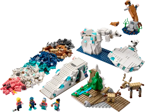 LEGO box 45203 Arctic Animals Science Kit