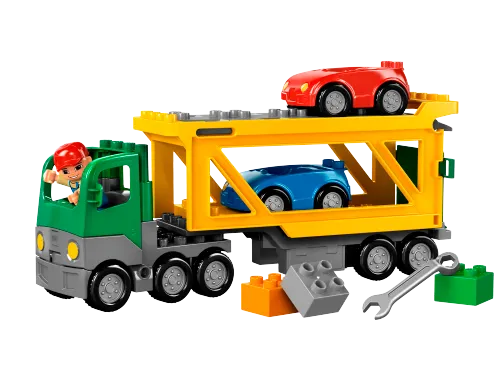 Boîte LEGO 5684 Le transport de voitures
