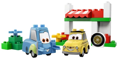 LEGO-Verpackung 5818 Unterwegs mit Luigi und Guido