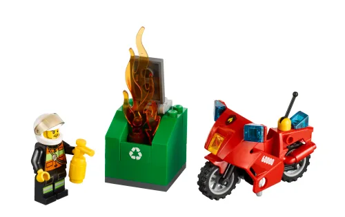 LEGO-Verpackung 60000 Feuerwehr-Motorrad