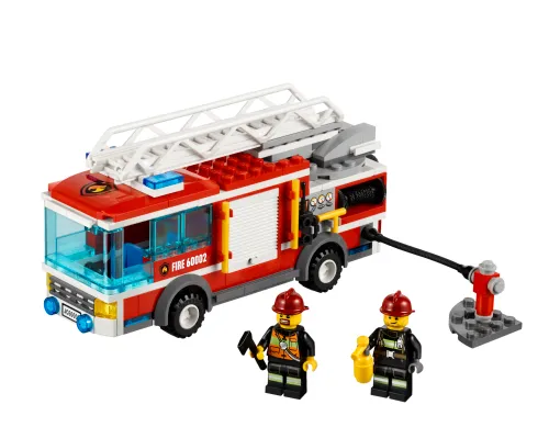 Boîte LEGO 60002 Le camion de pompier