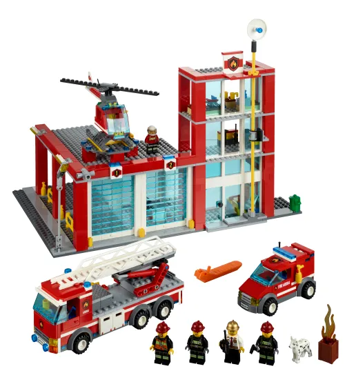 LEGO box 60004 Fire Station