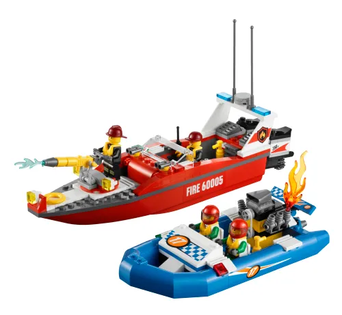 LEGO-Verpackung 60005 Feuerwehr-Boot