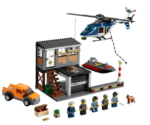 Boîte LEGO 60009 L'intervention de l'hélicoptère
