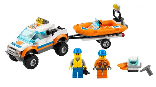 Boîte LEGO 60012 Le transporteur du bateau du garde-côtes