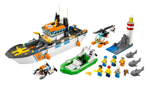 Scatola LEGO 60014 Pattuglia della Guardia Costiera