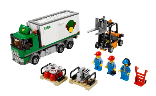 Boîte LEGO 60020 Le camion de marchandises