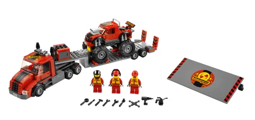 Boîte LEGO 60027 Le camion de transport du Monster Truck