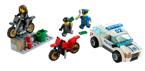 Boîte LEGO 60042 La chasse aux bandits