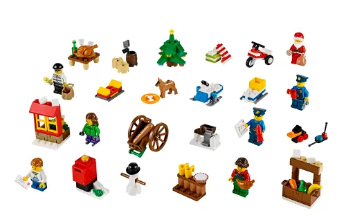 Boîte LEGO 60063 Le calendrier de l'Avent LEGO® City
