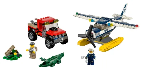 Boîte LEGO 60070 La poursuite en hydravion