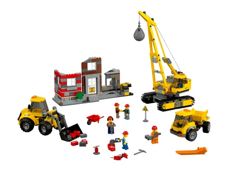 LEGO box 60076 Demolition Site
