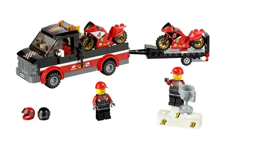 LEGO-Verpackung 60084 Rennmotorrad-Transporter