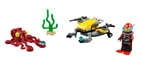 LEGO-Verpackung 60090 Tiefsee-Tauchscooter