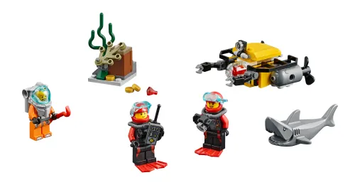LEGO-Verpackung 60091 Tiefsee Starter-Set