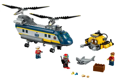 LEGO-Verpackung 60093 Tiefsee-Helikopter