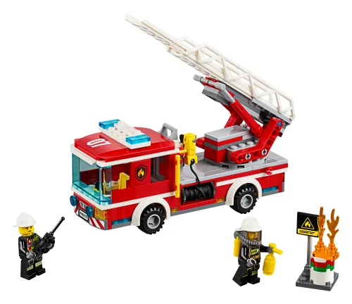 Boîte LEGO 60107 Le camion de pompiers avec échelle