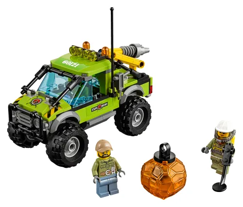 Scatola LEGO 60121 Camion delle esplorazioni vulcanico