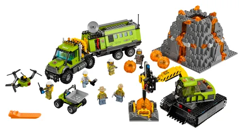 LEGO box 60124 Volcano Exploration Base
