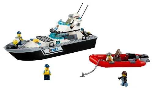 Scatola LEGO 60129 Motoscafo della Polizia