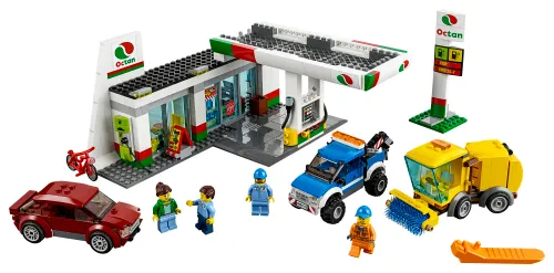 Scatola LEGO 60132 Stazione di servizio