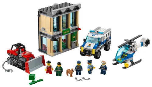 Scatola LEGO 60140 Rapina con il bulldozer