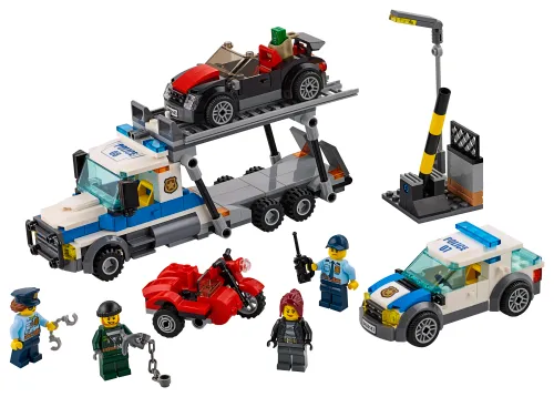 Scatola LEGO 60143 Rapina all'autotrasportatore
