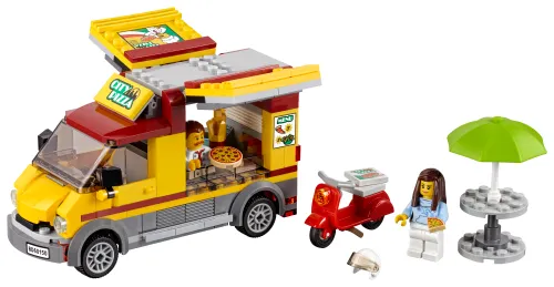 LEGO box 60150 Pizza Van