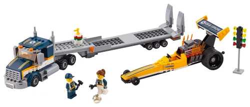 Boîte LEGO 60151 Le transporteur du dragster