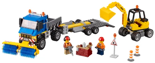 Boîte LEGO 60152 Le déblayage du chantier