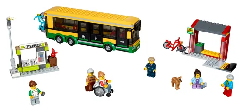 Boîte LEGO 60154 La gare routière