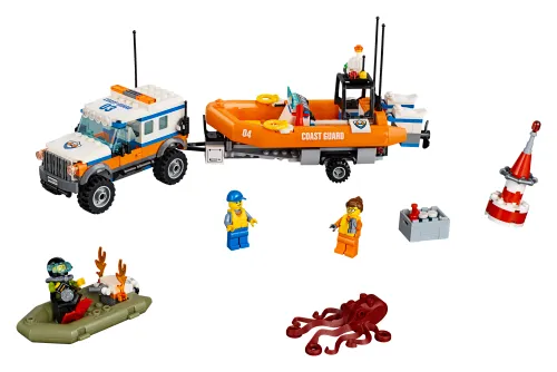 Boîte LEGO 60165 L'unité d'intervention en 4x4