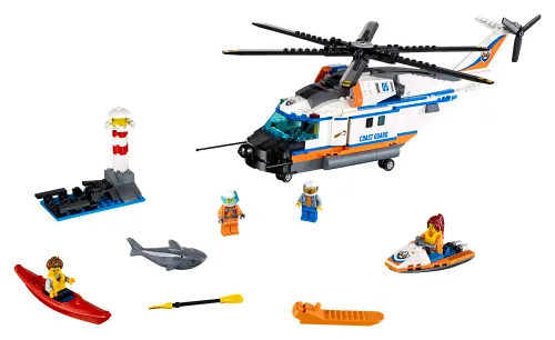 Scatola LEGO 60166 Elicottero della Guardia Costiera