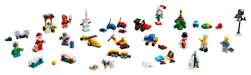 Boîte LEGO 60201 Le calendrier de l'Avent LEGO® City
