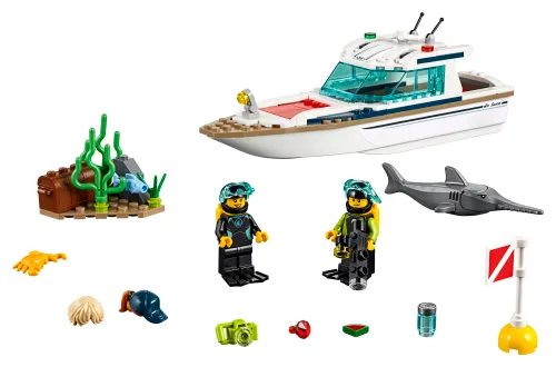 LEGO box 60221 Diving Yacht