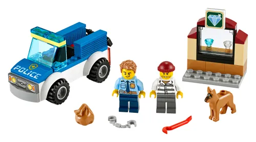 Caja de LEGO 60241 Policía: Unidad Canina