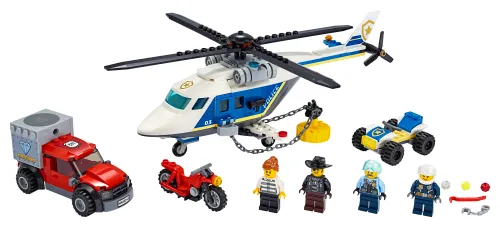 LEGO-Verpackung 60243 Verfolgungsjagd mit dem Polizeihubschrauber