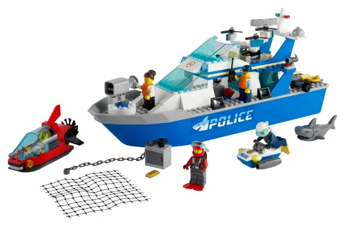 LEGO-Verpackung 60277 Polizeiboot