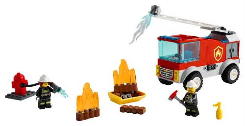 Boîte LEGO 60280 Le camion des pompiers avec échelle