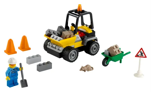 Boîte LEGO 60284 Le camion de chantier