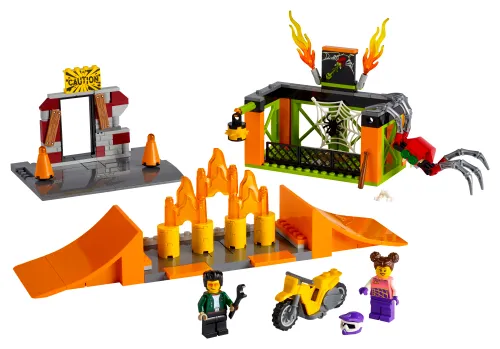 Boîte LEGO 60293 L’aire d’entraînement des cascadeurs