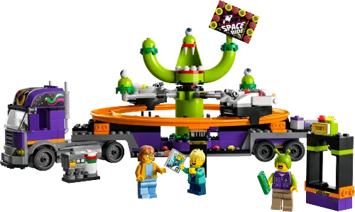 LEGO-Verpackung 60313 LKW mit Weltraumkarussell