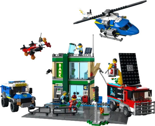 LEGO-Verpackung 60317 Banküberfall mit Verfolgungsjagd