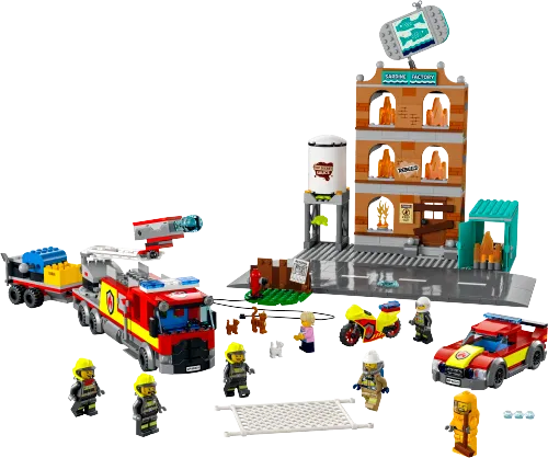 LEGO-Verpackung 60321 Feuerwehreinsatz mit Löschtruppe