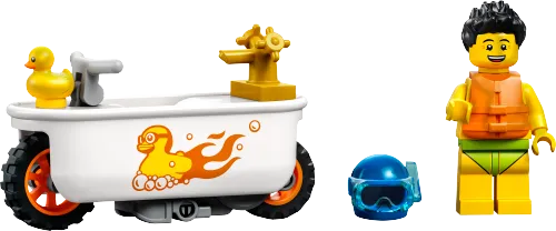 LEGO box 60333 Bathtub Stunt Bike