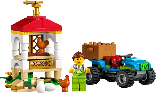 Boîte LEGO 60344 Le poulailler