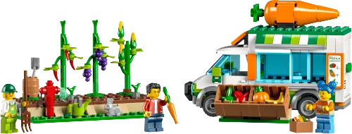 LEGO-Verpackung 60345 Gemüse-Lieferwagen