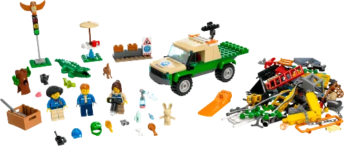 Scatola LEGO 60353 Missioni di salvataggio animale