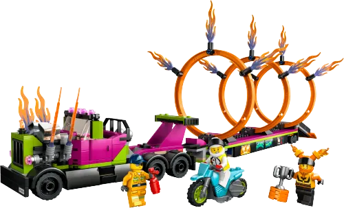LEGO-Verpackung 60357 Stunttruck mit Feuerreifen-Challenge