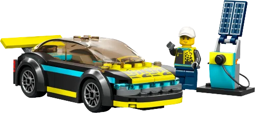 Boîte LEGO 60383 La voiture de sport électrique